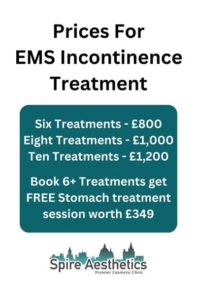 EMS Incontinence Treatment Prices Bristol 