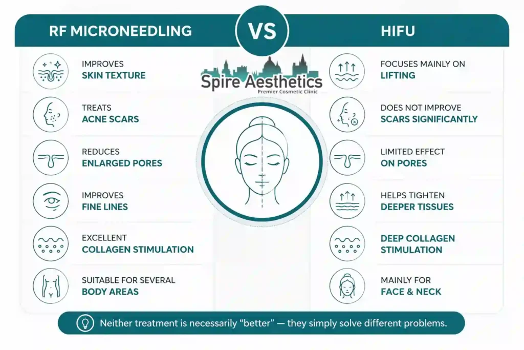 RF Microneedling vs HIFU: Which Treatment Gives Better Results Bristol ?