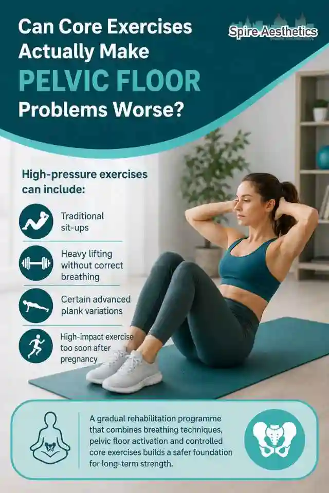 Can Strengthening Your Core Alone Actually Make Pelvic Floor Problems Worse Bristol ?